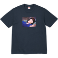 Supreme Snow White Navy Tee