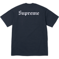 Supreme Snow White Navy Tee