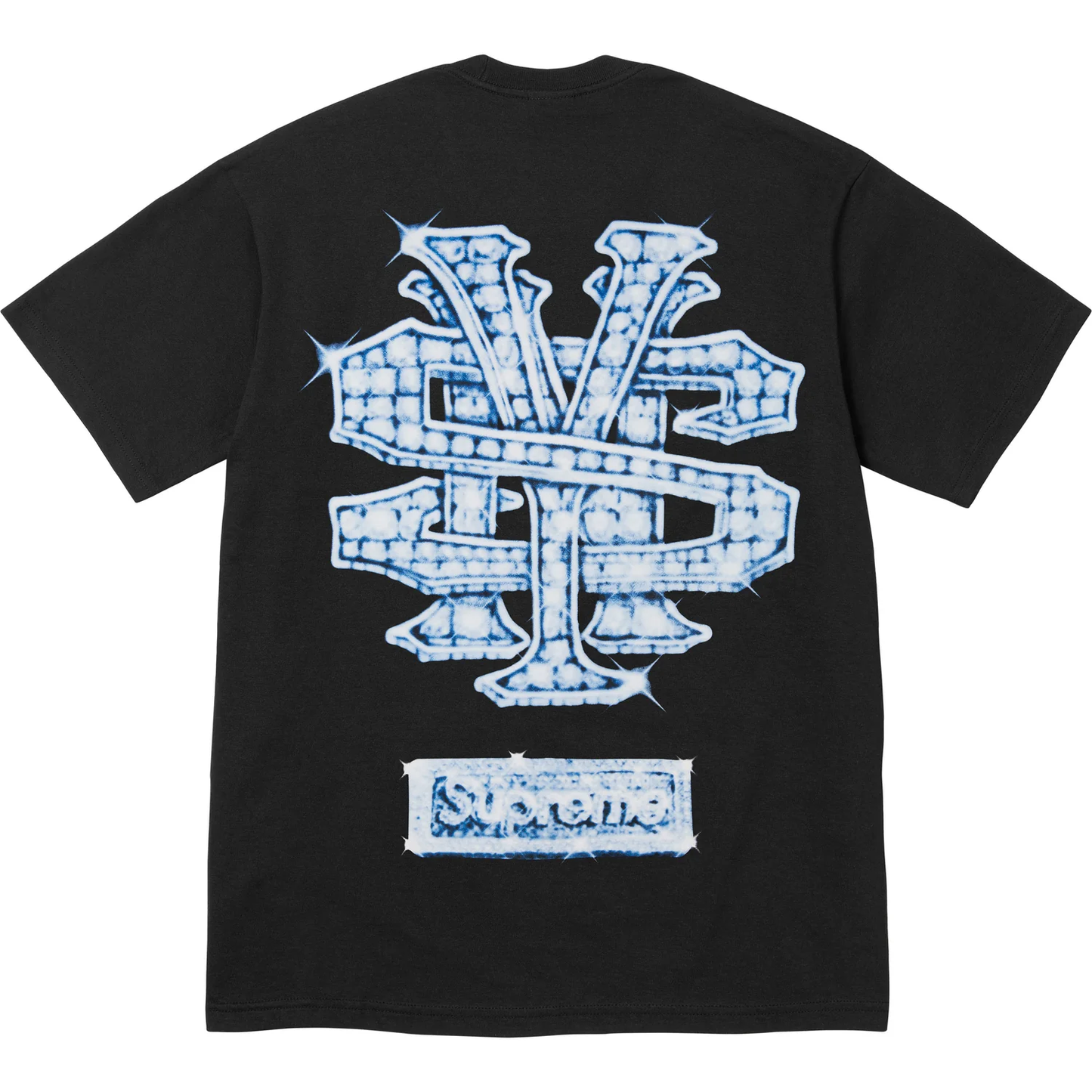 Supreme Snowman Black Tee