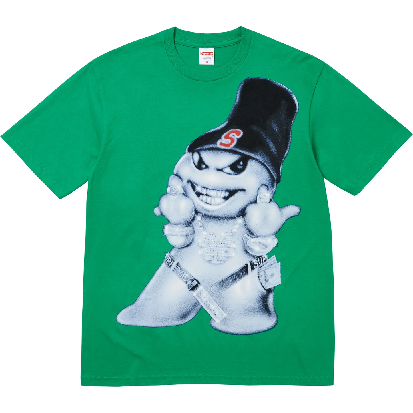 Supreme Snowman Green Tee