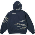 Supreme Special Navy Zip Up Hoodie