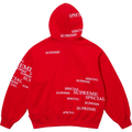 Supreme Special Red Zip Up Hoodie