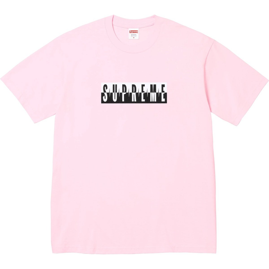 Supreme Split Light Pink Tee