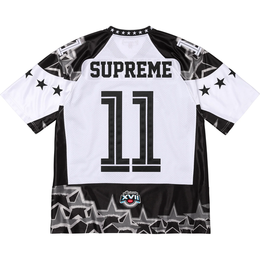 Supreme Stars Black Football Jersey