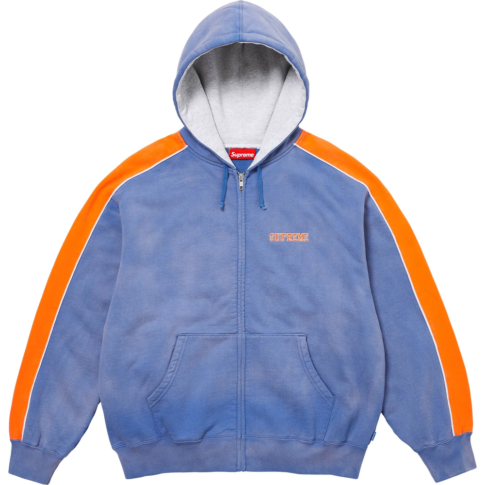 Supreme State Zip Up Washed Royal Hoodie WyCo Vintage Kansas City s Premier Destination for Streetwear Sneakers and Vintage Tees WyCo Vintage Broadway