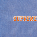 Supreme State Zip Up Washed Royal Hoodie