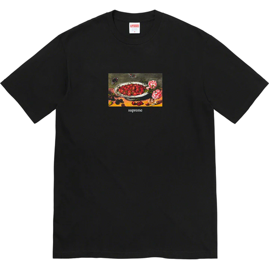 Supreme Strawberries Black Tee