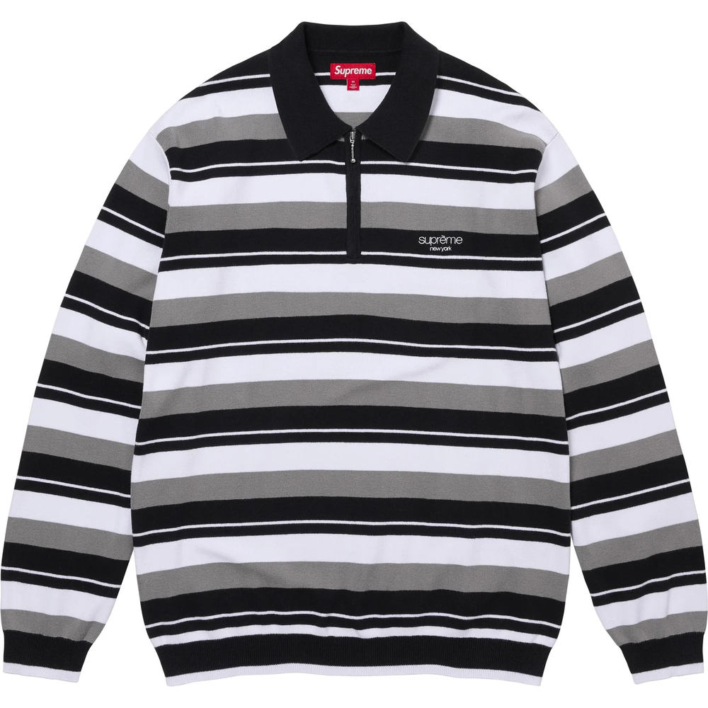 Supreme striped shirt long sleeve on sale