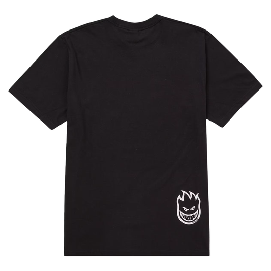 Supreme Supreme/Spitfire Flag Black Tee