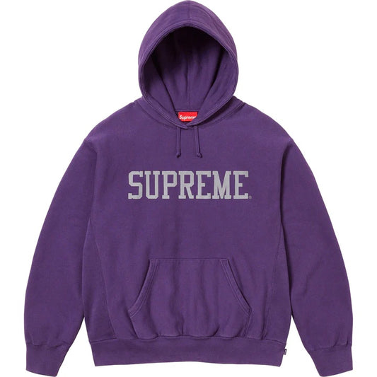 Supreme Varsity Dark Purple Hoodie