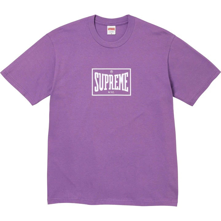 Supreme Warm Up Purple Tee