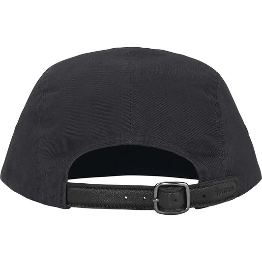 Supreme Washed Chino Twill Black Camp Cap
