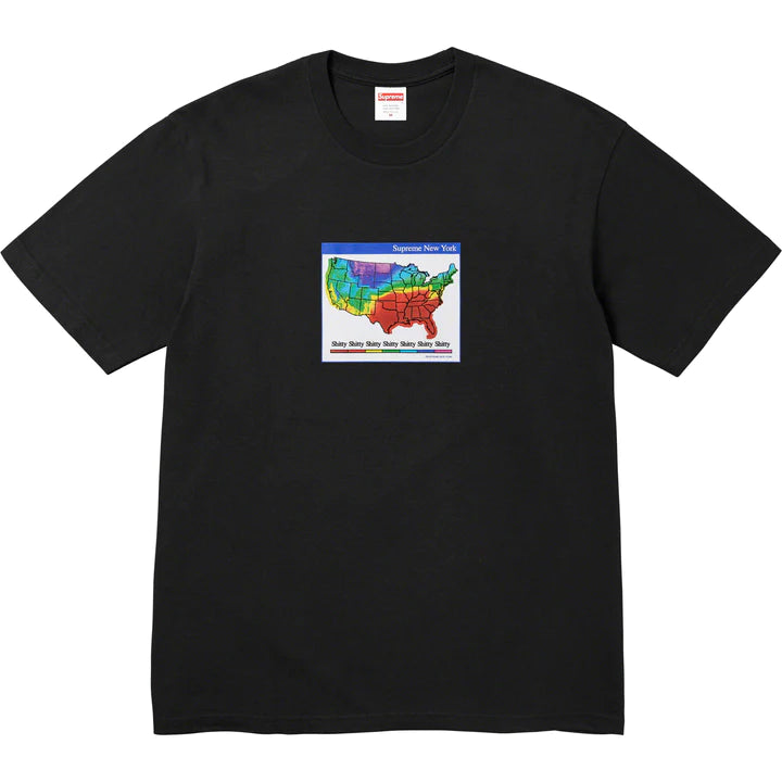 Supreme Weather Black Tee