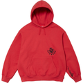 Supreme Wild Embroidered Burnt Red Hoodie