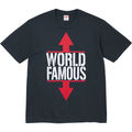Supreme World Famous Navy Tee