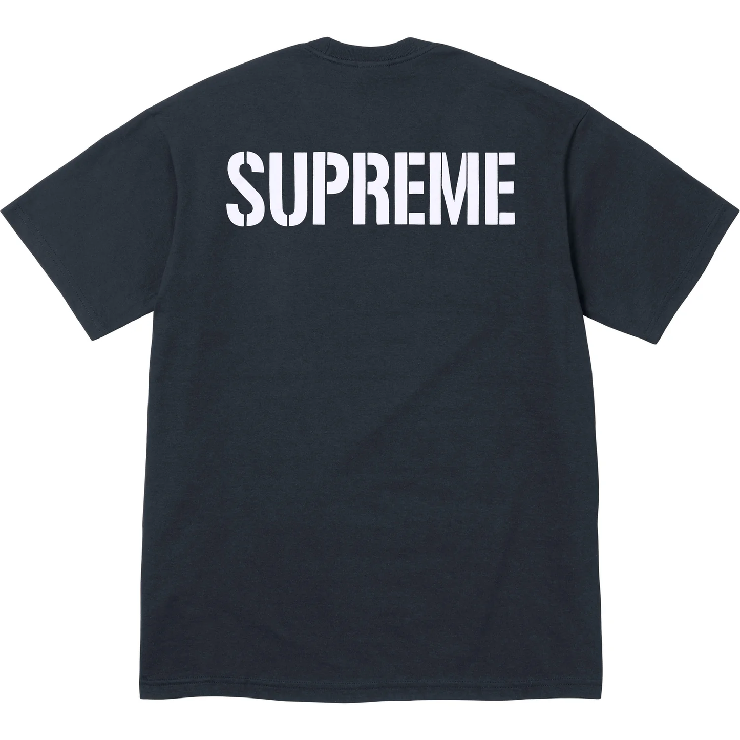 Supreme World Famous Navy Tee