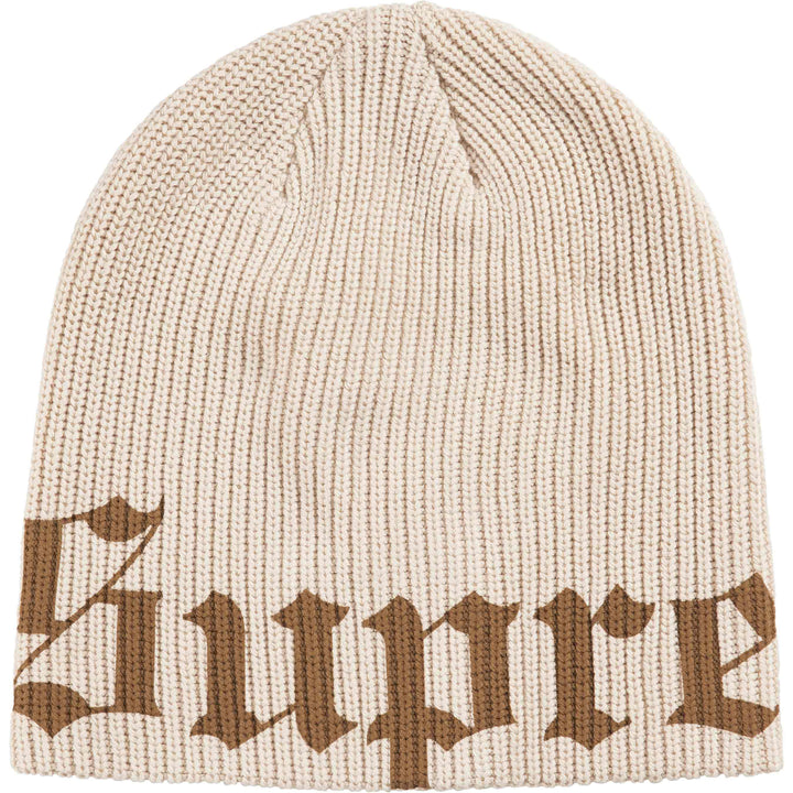 Supreme Old English Printed Stone Beanie