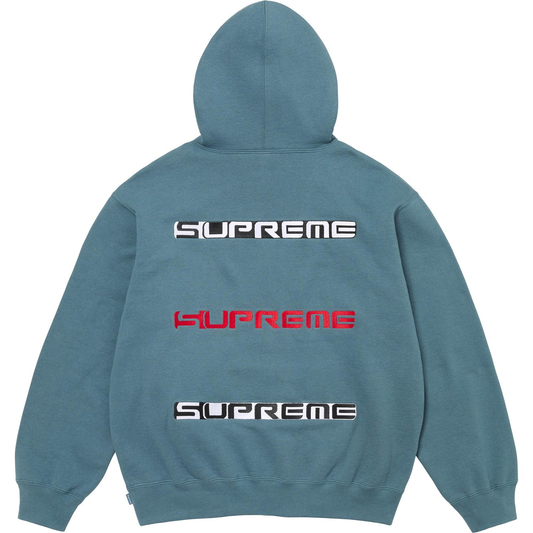 Supreme x AOI Stacked Slate Hoodie