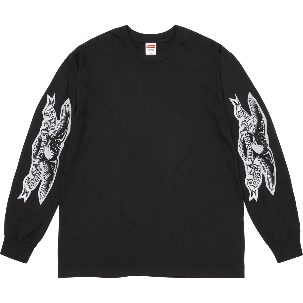 Supreme x Antihero Eagle Black L/S Tee