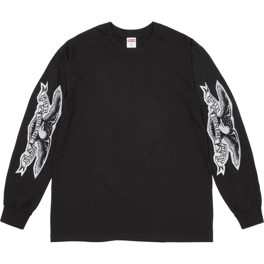 Supreme x Antihero Eagle Black L/S Tee
