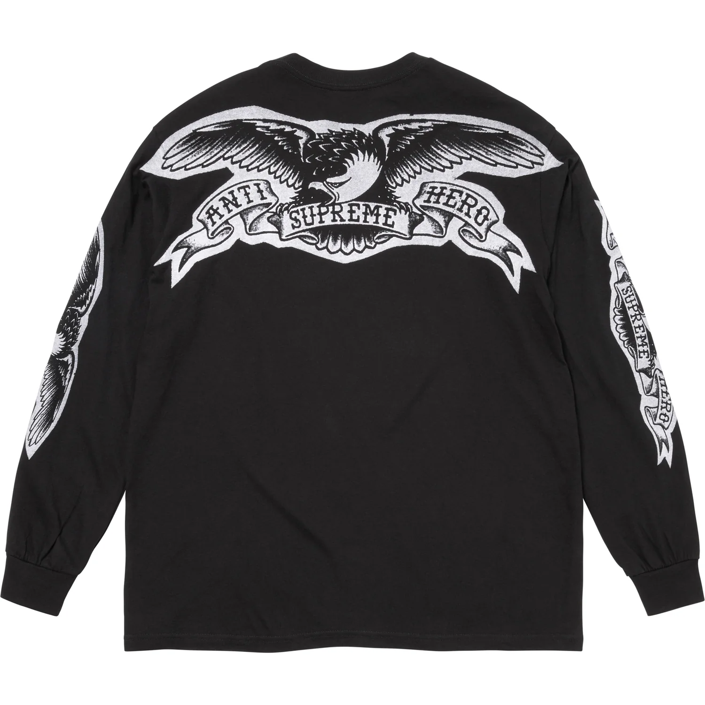 Supreme x Antihero Eagle Black L/S Tee