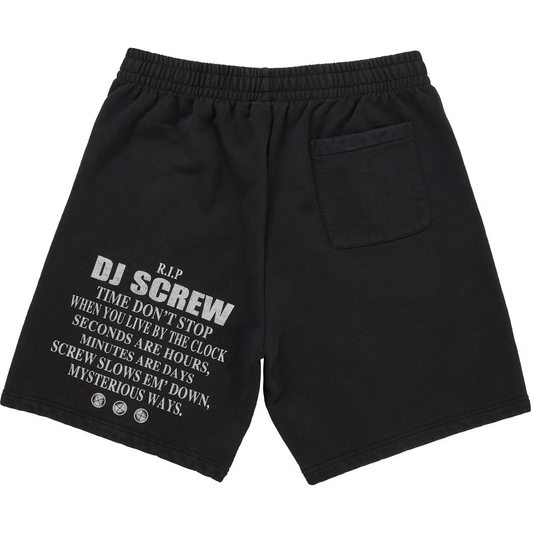 Supreme DJ Screw Black Sweatshort