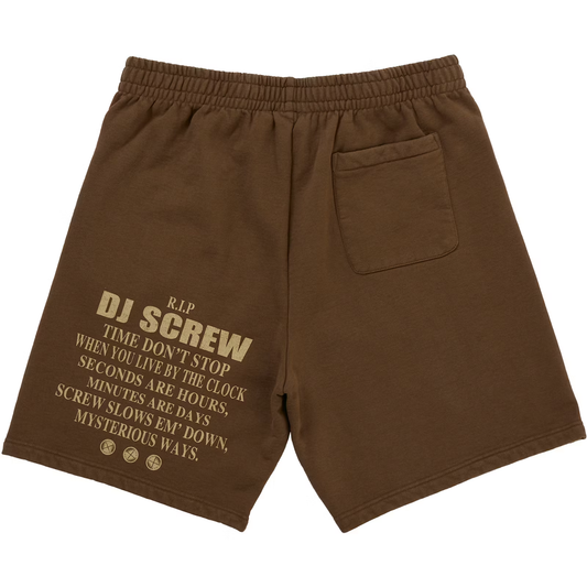 Supreme DJ Screw Dusty Brown Sweatshort