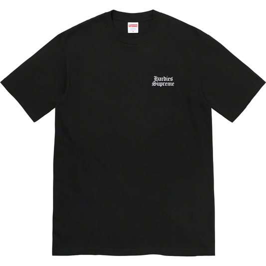 Supreme x Hardies Dog Black Tee