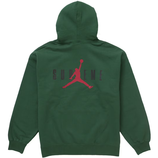 Supreme x Jordan Green Hoodie