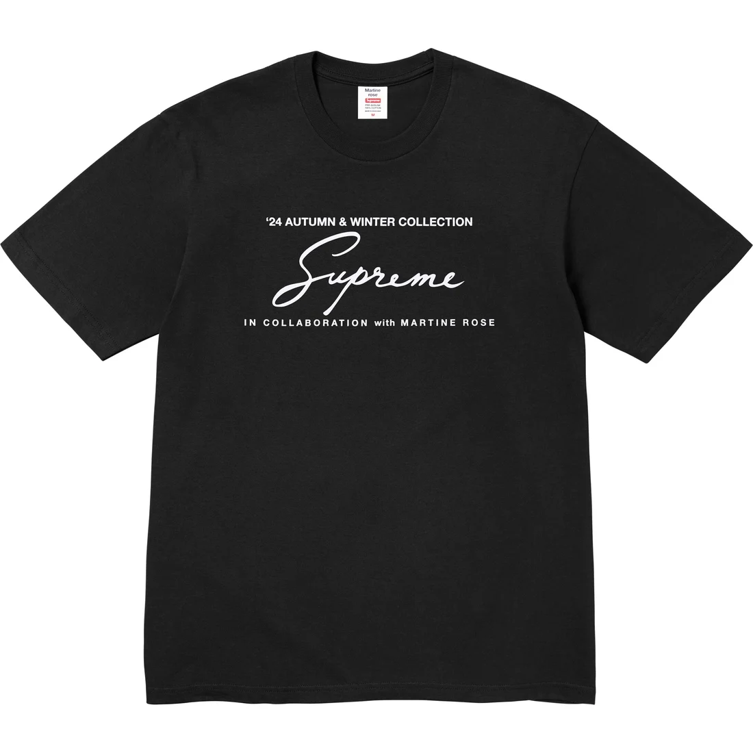 Supreme x Martine Rose Black Tee
