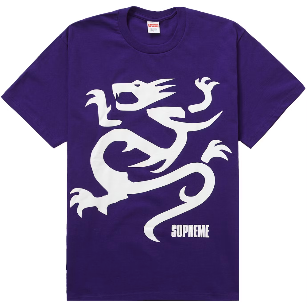 Supreme x Mobb Deep Dragon Purple Tee
