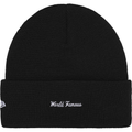 Supreme x New Era Box Logo Black Beanie