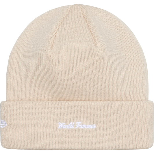 Supreme x New Era Box Logo Stone Beanie