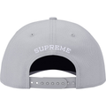 Supreme Gothic Outline Adjustable New Era Grey Cap