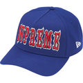 Supreme Gothic Outline Adjustable New Era Navy Cap