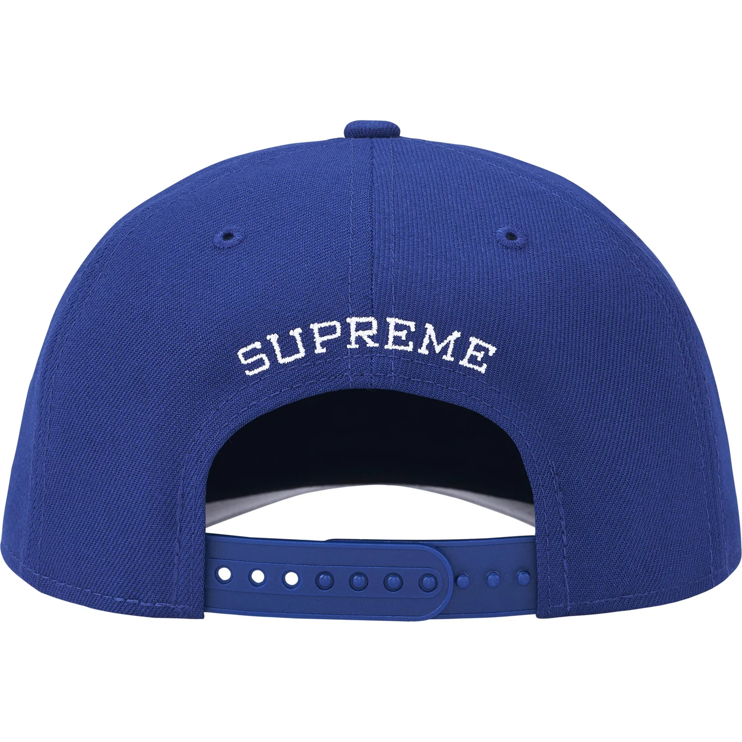 Supreme Gothic Outline Adjustable New Era Navy Cap