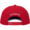 Supreme Gothic Outline Adjustable New Era Red Cap