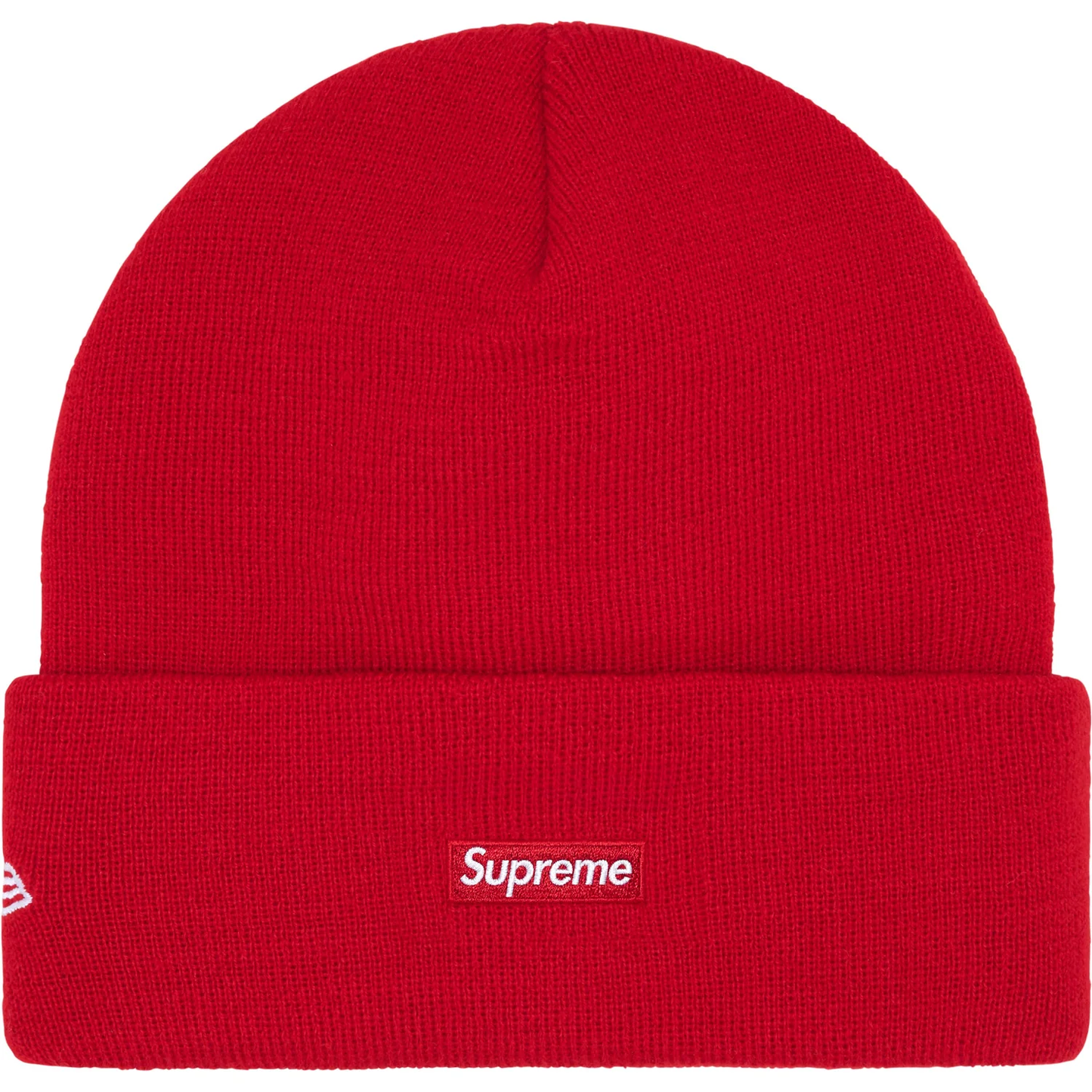 Supreme x New Era Old English Red Beanie