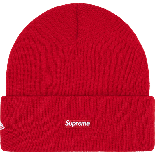 Supreme x New Era Old English Red Beanie
