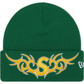 Supreme x New Era Tribal S Logo Green Beanie