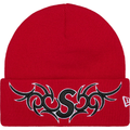 Supreme x New Era Tribal S Logo Red Beanie