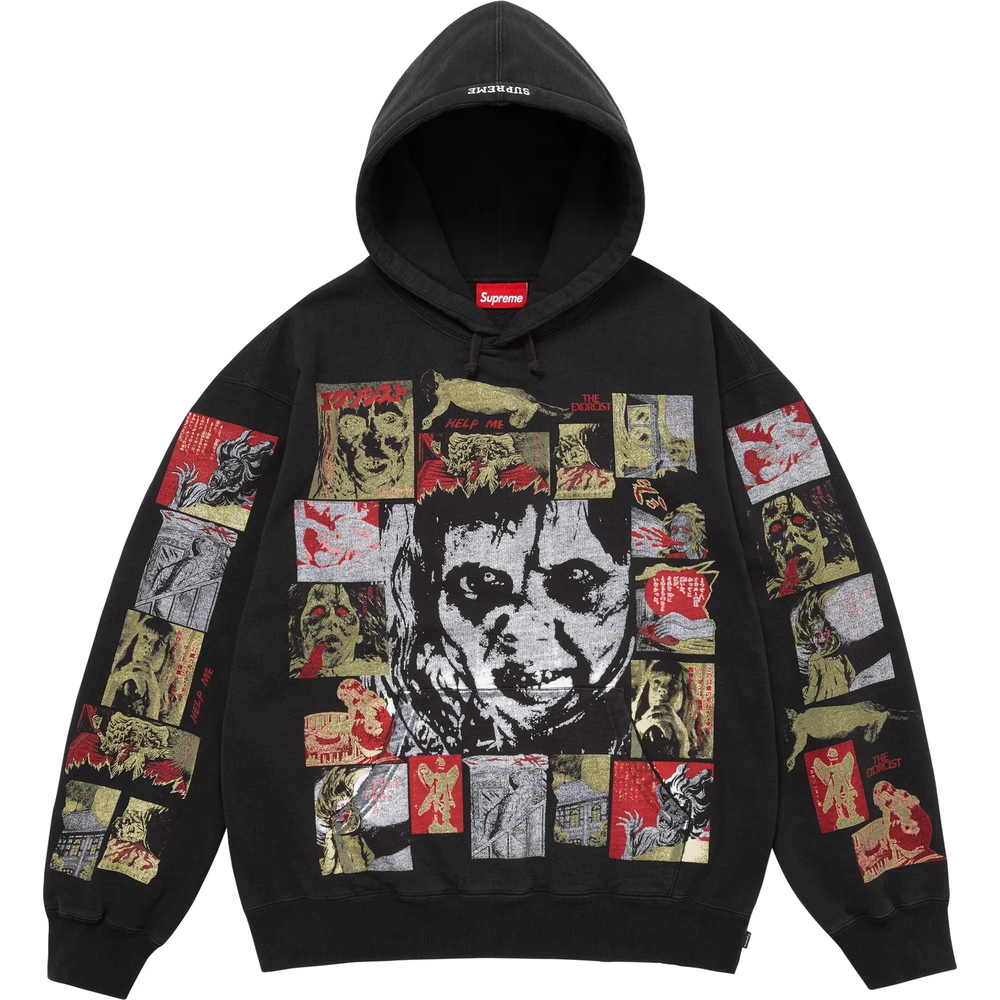 Supreme x The Exorcist Black Hoodie