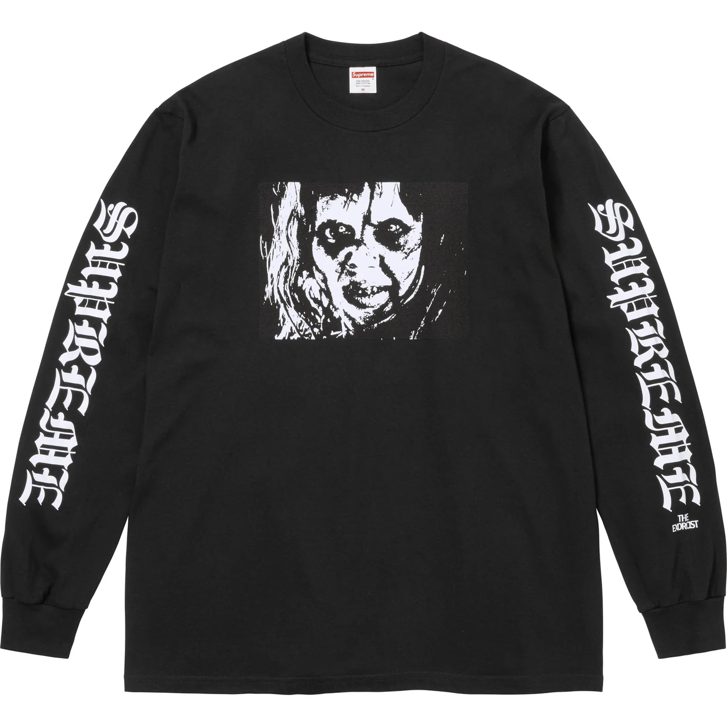 Supreme x The Exorcist Mother L/S Black Tee