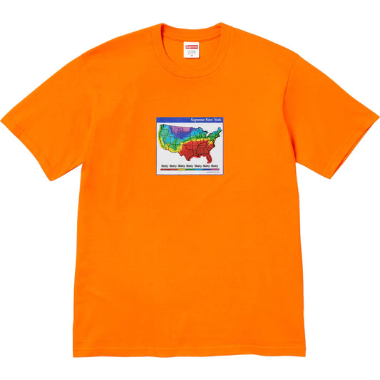 Supreme orange best sale tee