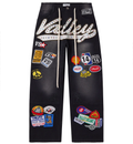 Vale 1980's Black Painters Pants