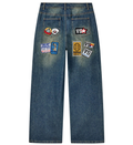 Vale 1980s Denim Carpenter Pants