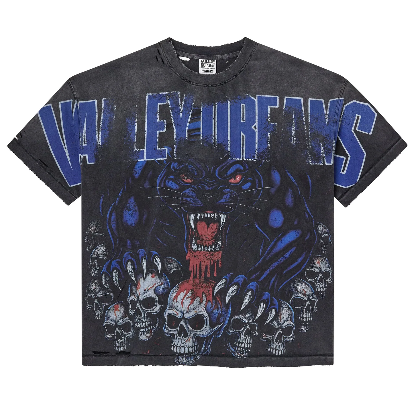 Vale Big Panther Black Tee