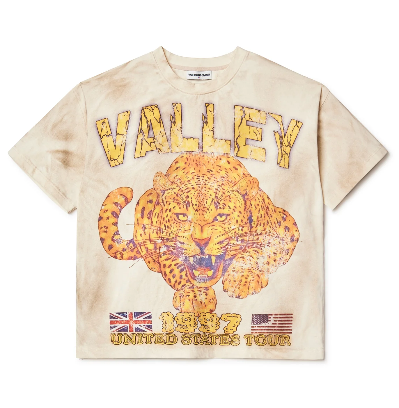 Vale Cheetah Beige Tee