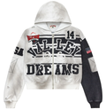Vale Collage Oreo Zip Up Hoodie