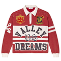 Vale Dreams Red Rugby Shirt